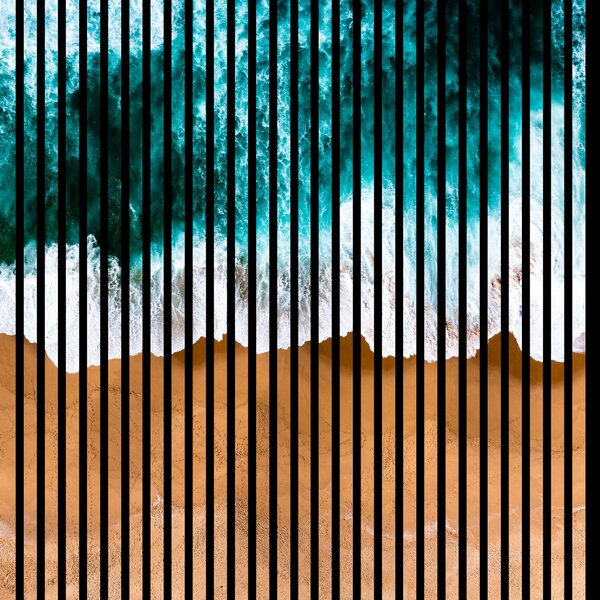 Neuhofer Designový akustický panel „Moře“ (Meer01) Vyberte požadovaný rozměr: NR. 1: 573 x 573 mm (1 panel)