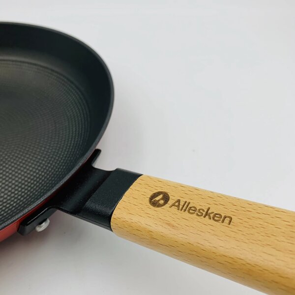 Allesken Litinová pánev RODE 20 cm červená