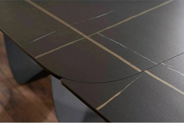 Signal Rozkládací jídelní stůl Infinity 160/240 cm černý mat