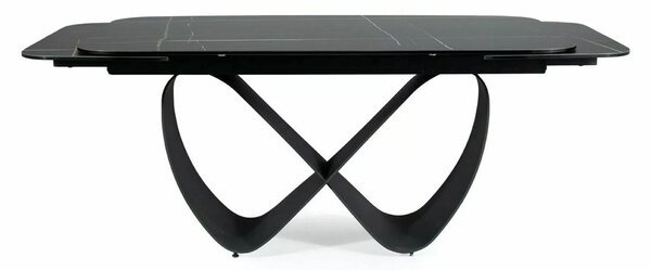 Signal Rozkládací jídelní stůl Infinity 160/240 cm černý mat