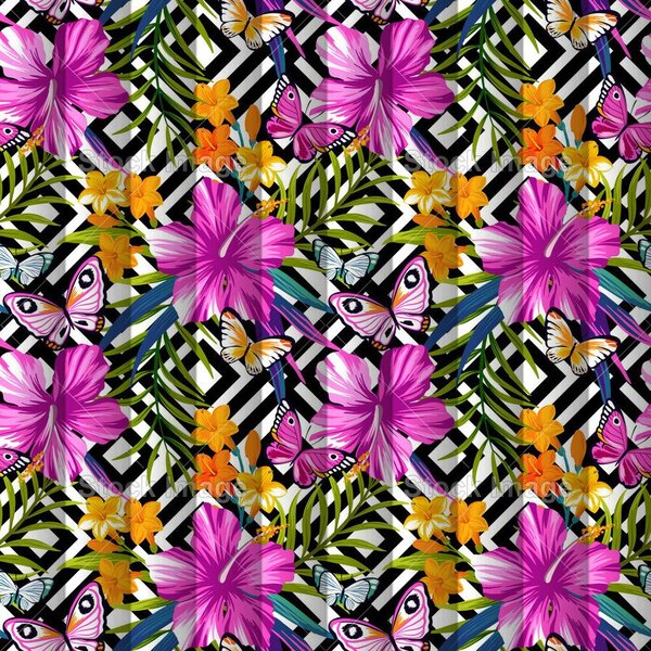 Fotožaluzie - vzor květy 1-79912778 100 x 100cm