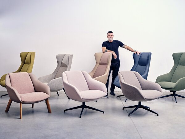 LD SEATING - Křeslo TERRA LOUNGE TE-L-D