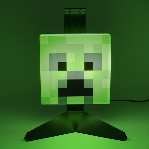 Lampička Minecraft - Creeper