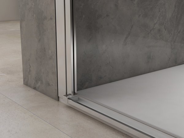 AVER COMBI 70x140 Čiré Sprchový kout obdélníkový