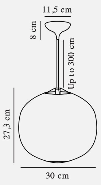Nordlux Závěsné svítidlo Navone Velikost: 200 mm