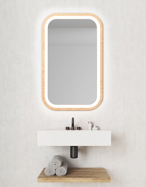 Zrcadlo Mira LED Natural
