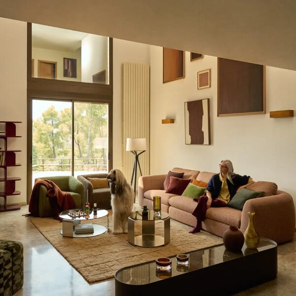 Kave Home Hnědý vlněný koberec Helun 200 x 300 cm