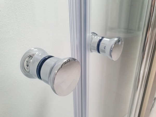 OVER 80 Čiré Sprchové dveře dvoukřídlé