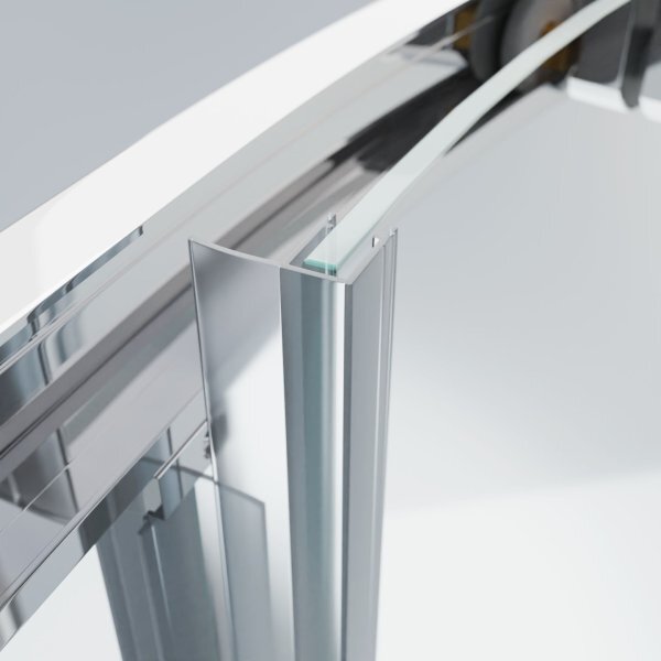 POINT LOR 100x80 Clear Obdélníkový sprchový kout s akrylátovou vaničkou