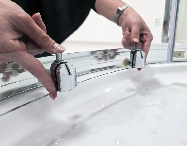 POINT LOR 100x80 Clear Obdélníkový sprchový kout s akrylátovou vaničkou