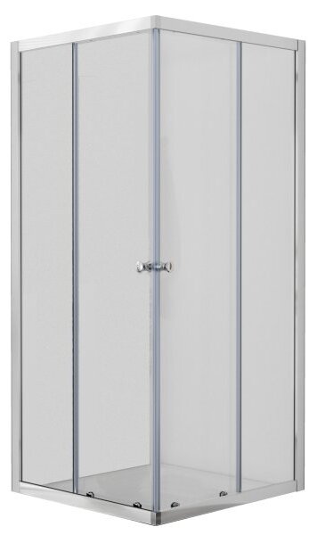 POINT Q 90x90 Clear Čtvercová sprchová zástěna