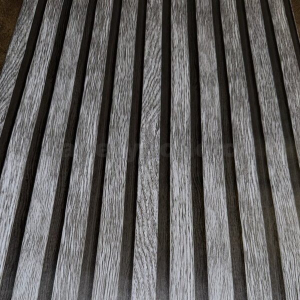 Samolepící tapety 45 cm x 10 m IMPOL TRADE 9560, lamely šedo-černé, samolepící tapety