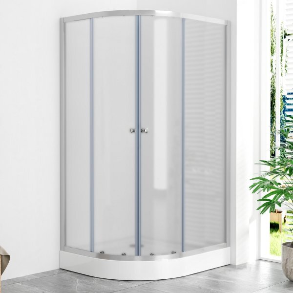 POINT AS LOR 100x80 Grape Pravý Asymetrický sprchový kout s akrylátovou vaničkou