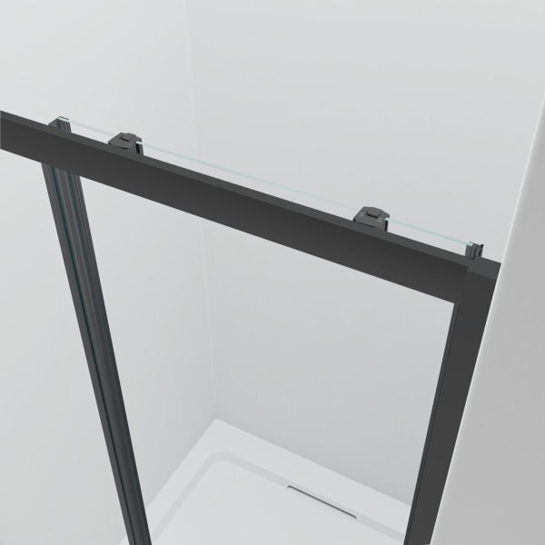 NICOL COMBI Black 100x90 čiré Sprchový kout s posuvnými dveřmi