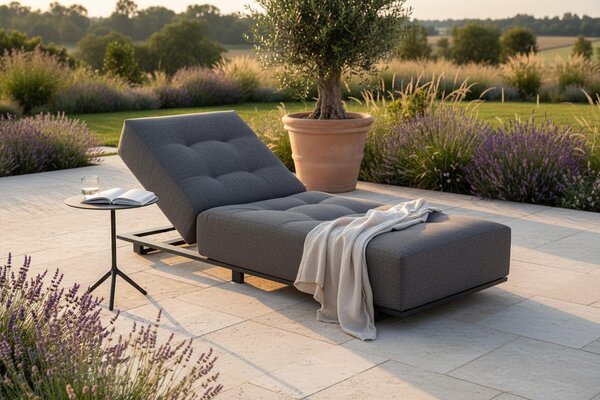 ZAHRADNÍ LEHÁTKO kov, textil Ambia Garden - Online Only zahradní nábytek, Online Only