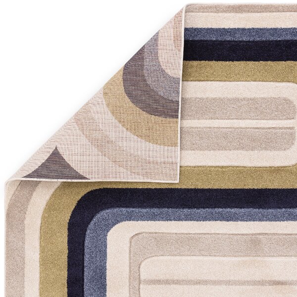 Tribeca Design Kusový koberec Furla Contour Blue Rozměry: 120x170 cm