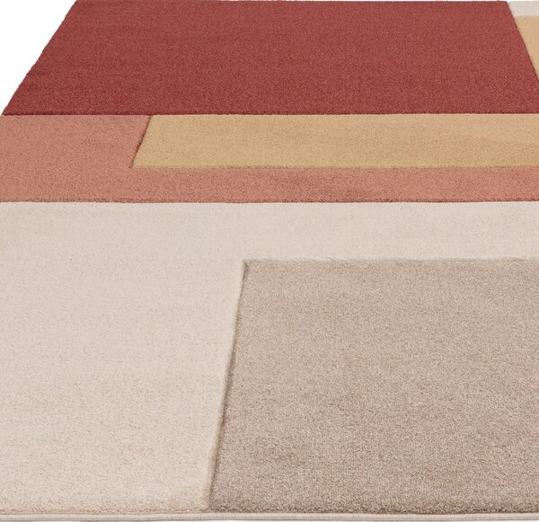 Tribeca Design Kusový koberec Furla Blocks Earth Rozměry: 120x170 cm