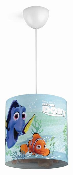 Dětské závěsné svítidlo Philips Disney Hledá se Dory 71751/90/16 modré
