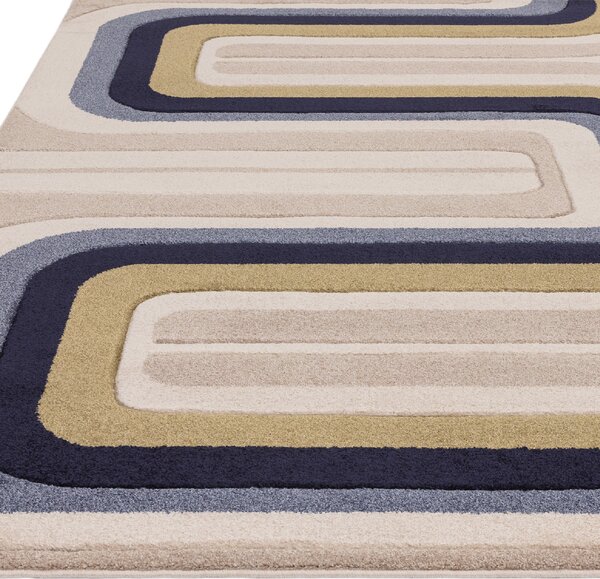 Tribeca Design Kusový koberec Furla Contour Blue Rozměry: 120x170 cm