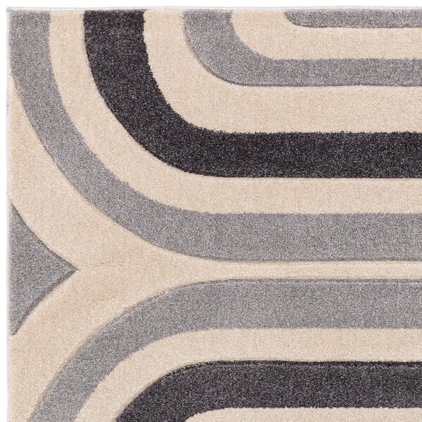 Tribeca Design Kusový koberec Furla Contour Grey Rozměry: 120x170 cm