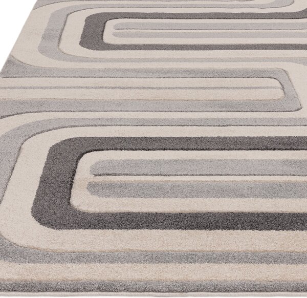 Tribeca Design Kusový koberec Furla Contour Grey Rozměry: 120x170 cm