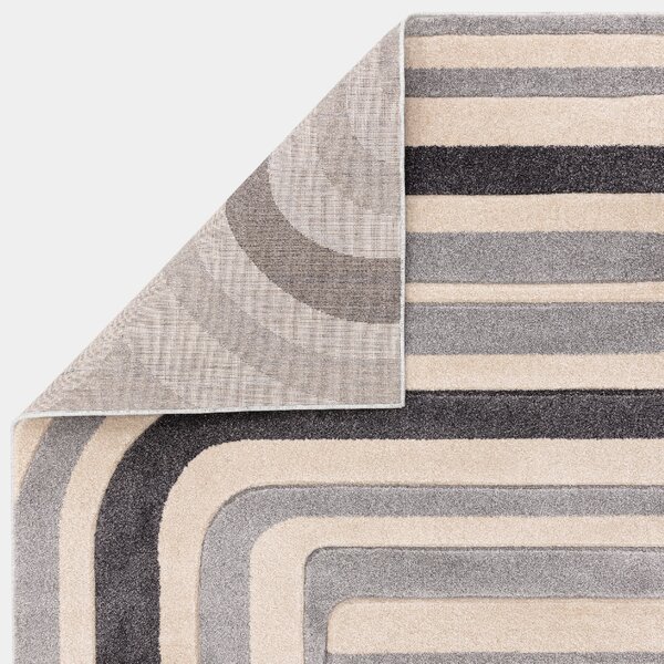 Tribeca Design Kusový koberec Furla Contour Grey Rozměry: 120x170 cm