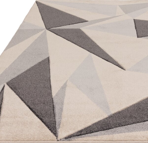 Tribeca Design Kusový koberec Furla Kaleidoscope Grey Rozměry: 80x150 cm