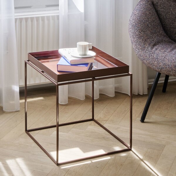 HAY Odkládací stolek Tray M, Chocolate