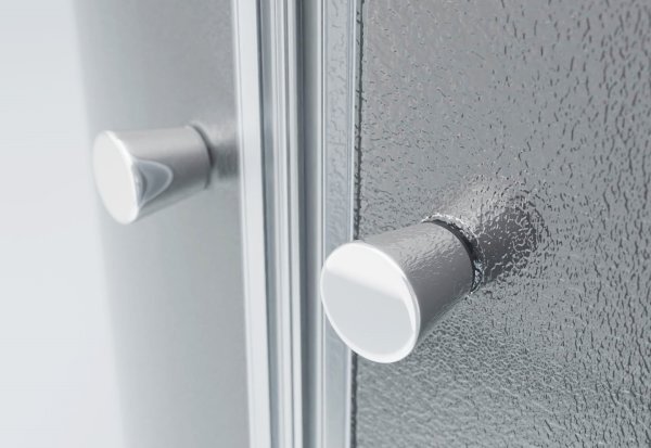 BETA COMBI II Chrom 80x80x80 Grape Sprchový kout nástěnný
