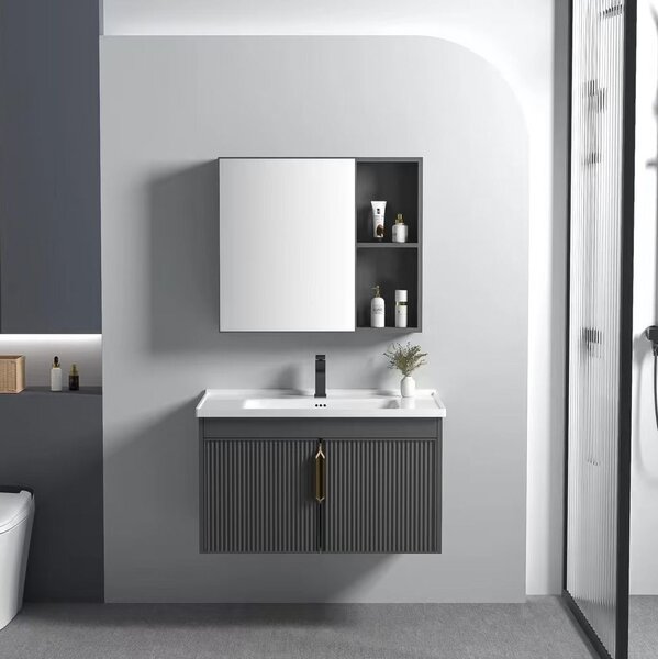 Sada koupelnového nábytku s umyvadlem Astor 60cm Grey