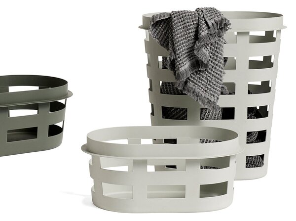 HAY Koš na prádlo Basket L, Light Grey