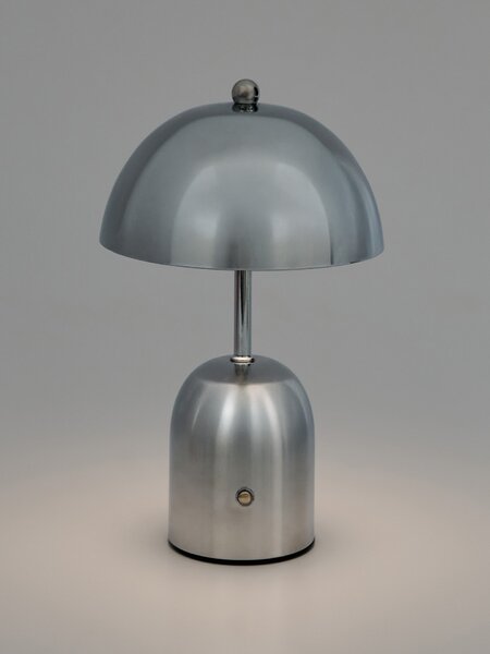 Sinsay - LED stolní lampa ve tvaru houby - sříbrná