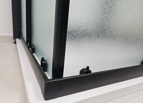 POINT BLACK 90x80 Grape Obdélníková sprchová zástěna