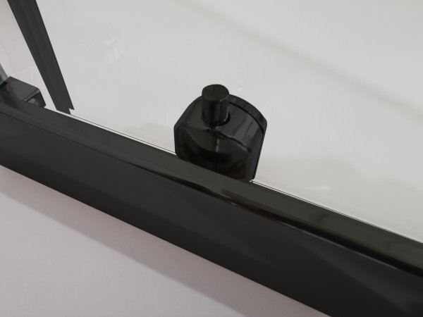 POINT BLACK LOR 80 Clear Čtvrtkruhový sprchový kout s akrylátovou vaničkou