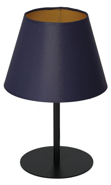 Stolní lampa ARDEN 1xE27/60W/230V pr. 20 cm fialová/zlatá LU3578