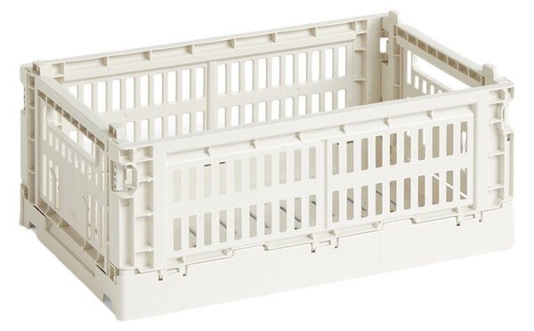 HAY Úložný box Colour Crate, Small, Off-White