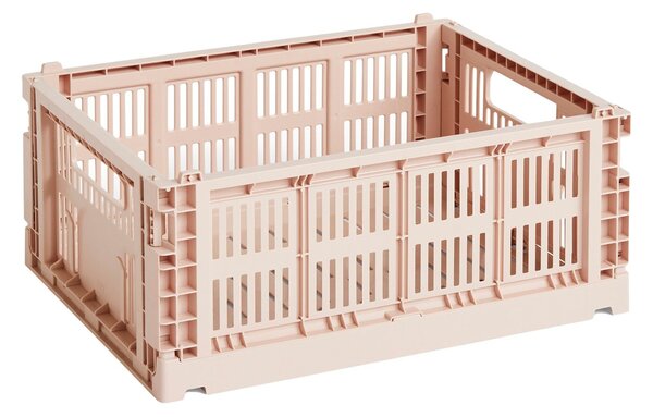 HAY Úložný box Colour Crate, Medium, Powder