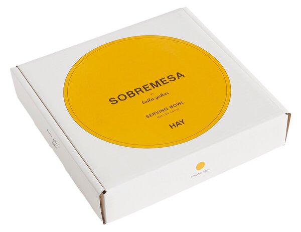 HAY Mísa Sobremesa L, Yellow