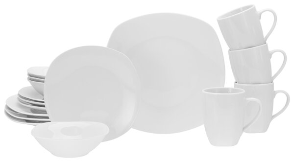 KOMBINOVANÁ SOUPRAVA, 16dílné, porcelán Creatable - Online Only nádobí, Online Only