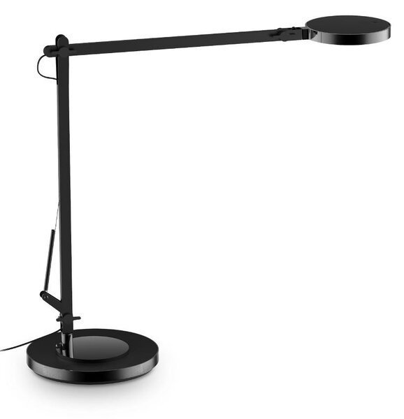 LED Stolní lampa Ideal Lux Futura TL1 nero 204888 černá