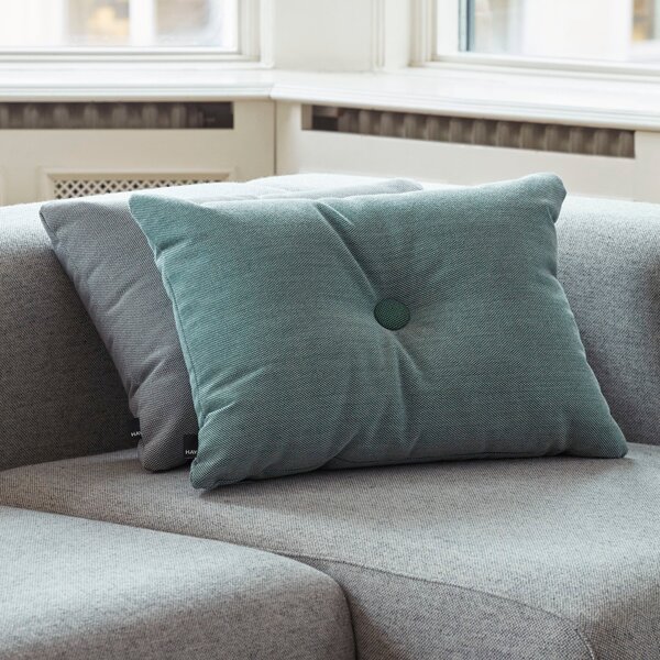 HAY Polštář Dot Linen, Dark blue