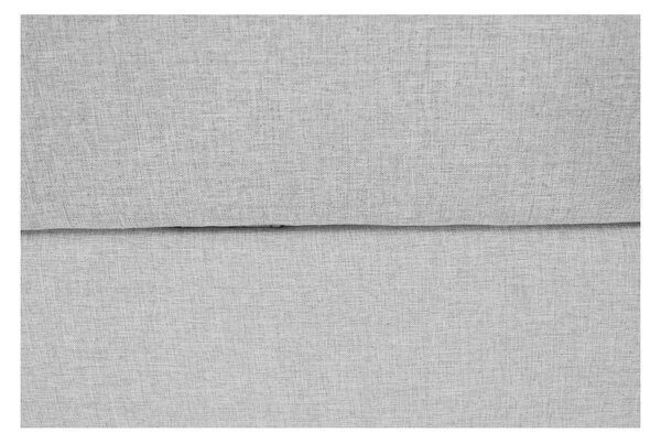 KONDELA Boxspringová postel 120x200, světle šedá, FERATA KOMFORT