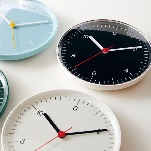 HAY Nástěnné hodiny Wall Clock, Grey