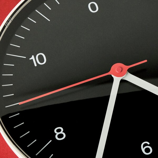 HAY Nástěnné hodiny Wall Clock, Grey