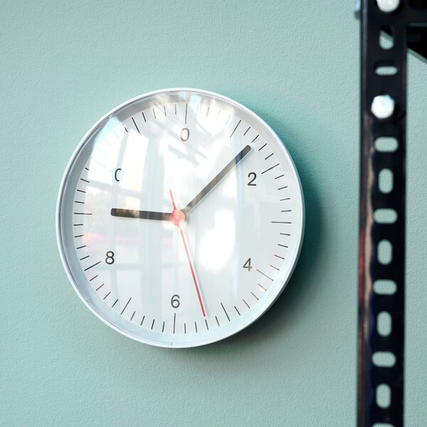 HAY Nástěnné hodiny Wall Clock, White