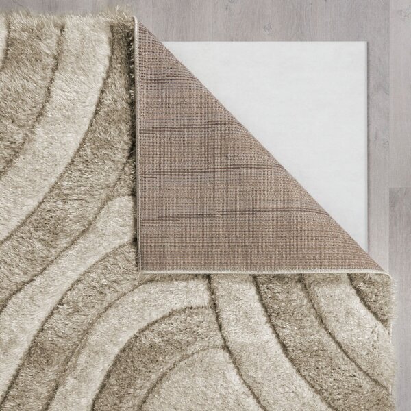 Béžový ručně tkaný koberec z recyklovaných vláken 120x170 cm Velvet – Flair Rugs