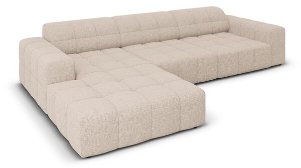 Béžová rohová pohovka (levý roh) Chicago – Cosmopolitan Design