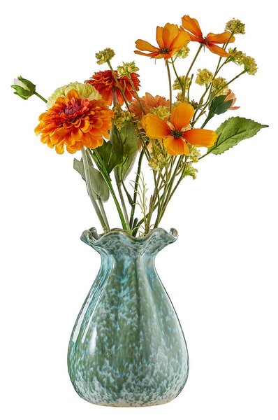 FLORA Váza 20 cm - modrá
