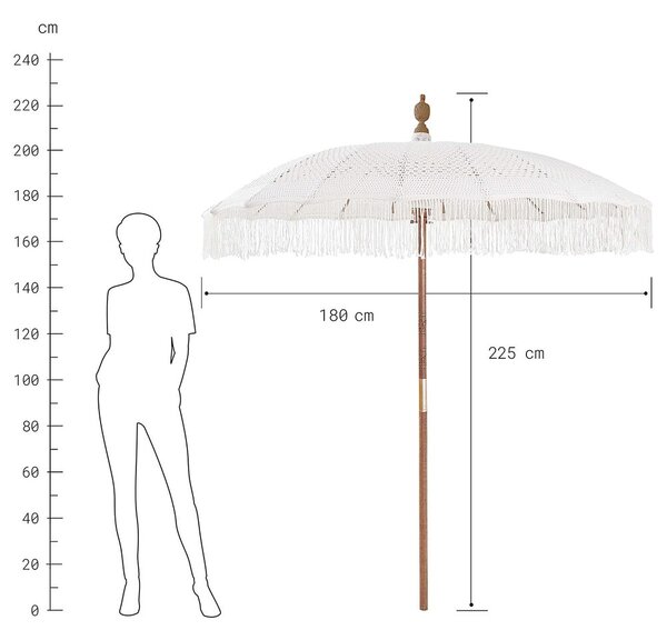 MACRAMÉ Slunečník 1,8 m