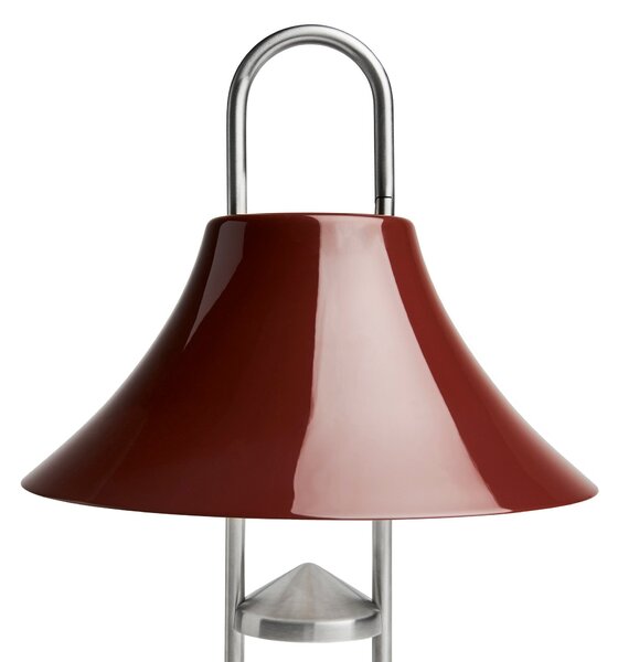 HAY Přenosná lampa Mousqueton, Brushed Stainless Steel